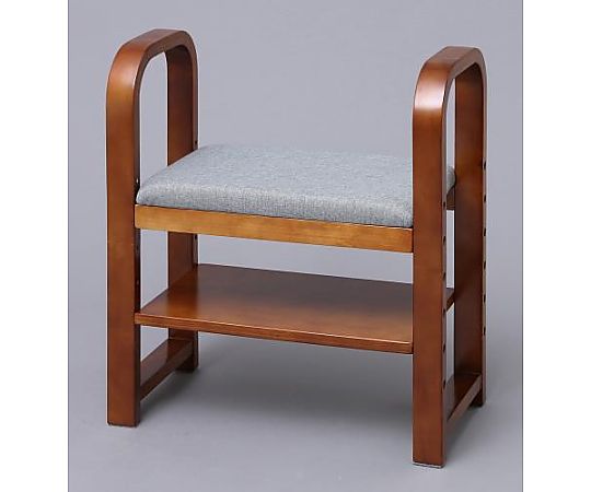 エスコ 550x290x 600mm 玄関用椅子 EA903AL-28 1個(ご注文単位1個)【直送品】