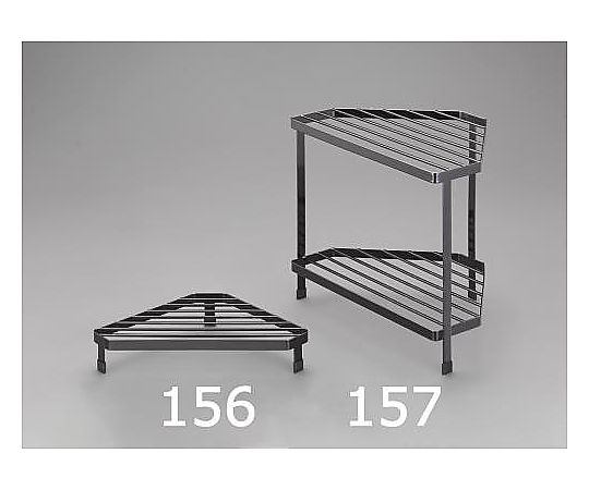 エスコ 220x220x 50mm キッチン収納棚 EA951FE-156 1個（ご注文単位1個）【直送品】