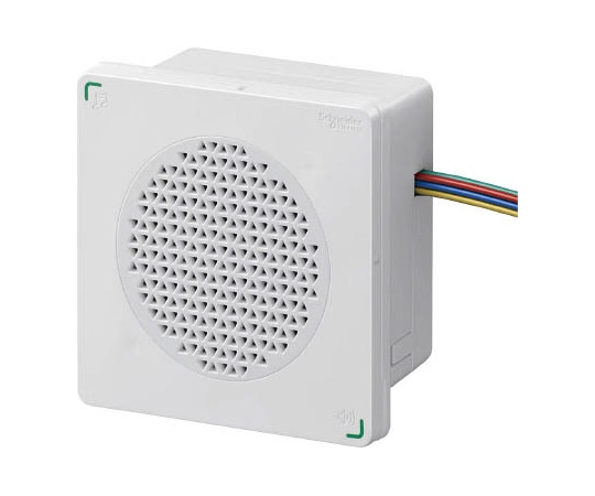 シュナイダーエレクトリック ハーモニー コーンスピーカー型 電子音警報器 白 XVSA9BWN 1個(ご注文単位1個)【直送品】