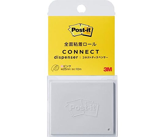 スリーエム 全面粘着ロールコネクトディスペンサーP25mm PTR-25P-CDS 1セット(ご注文単位1セット)【直送品】