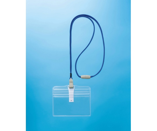 ライオン事務器 つりさげチャック式名札 レスキュー名札シリーズ N-77FR(B) 1個(ご注文単位1個)【直送品】