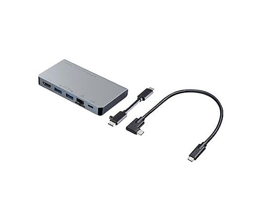 サンワサプライ [USB Type C] ドッキングハブ EA764BY-163 1個(ご注文単位1個)【直送品】