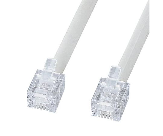 アズワン 5m モジュラーコード(6極4芯/エコタイプ) EA764CA-64 1個(ご注文単位1個)【直送品】