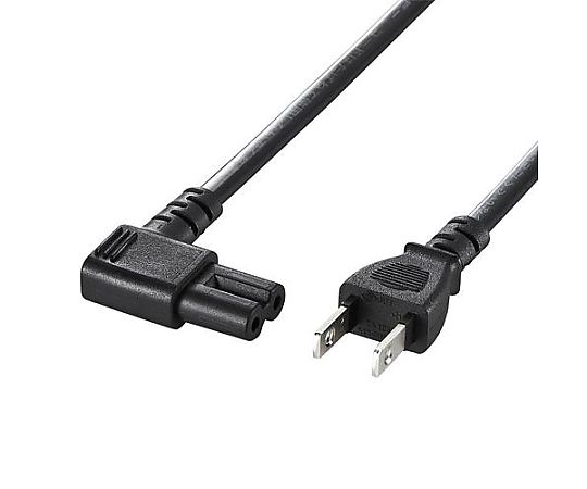 アズワン AC125V/7A ノートPC用L型電源コード(2P/0.2m) EA764CD-24 1個(ご注文単位1個)【直送品】