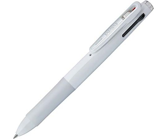 ゼブラ 多色ボールペン サラサ3B 0.5mm 白軸 J3J2-SW 1本(ご注文単位1本)【直送品】