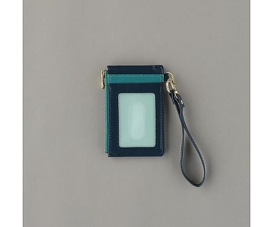 アズワン カードホルダー(ストラップ付/ブルー) EA956VA-611 1個(ご注文単位1個)【直送品】