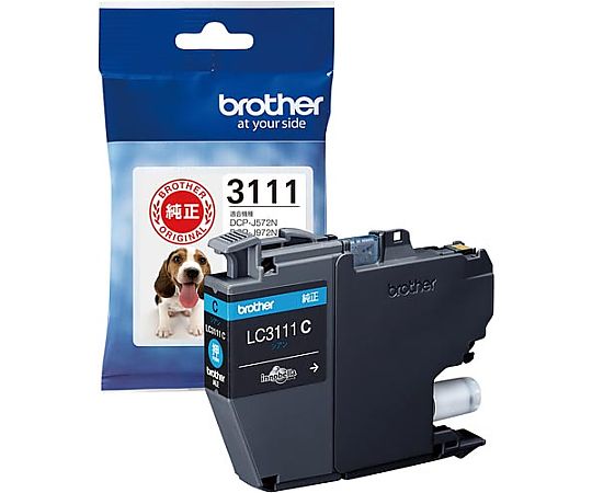 ブラザー 純正インク シアン LC3111C 1個(ご注文単位1個)【直送品】