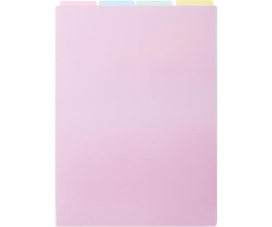 プラス Pastyインデックスシート A4 4山 FL-430P4 1組(ご注文単位1組)【直送品】