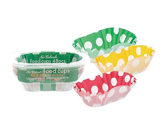 サンナップ ネオコロンボ おかずカップ小判 48枚 OC-KNEOC 1パック(ご注文単位1パック)【直送品】