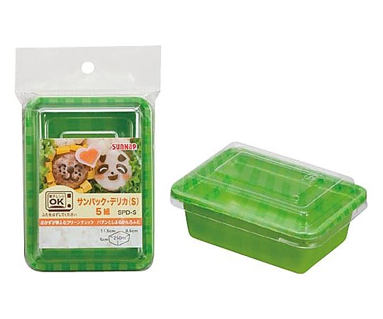 サンナップ サンパックデリカ(S)5組 SPD-S 1パック(ご注文単位1パック)【直送品】