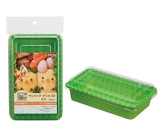 サンナップ サンパックデリカ(M)3組 SPD-M 1パック(ご注文単位1パック)【直送品】