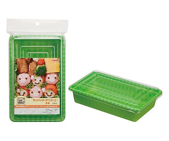 サンナップ サンパックデリカ(L)3組 SPD-L 1パック(ご注文単位1パック)【直送品】