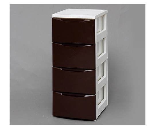 アイリスオーヤマ スリムチェスト ホワイト/ブラウン 324×410×805mm COD-324 1個（ご注文単位1個）【直送品】