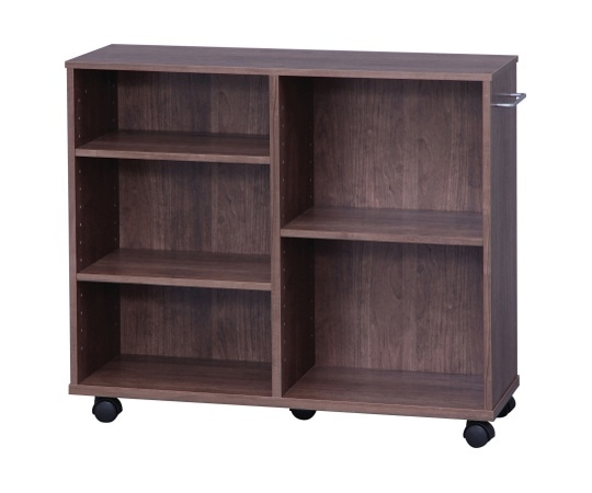 アイリスオーヤマ 収納カート ブラウン 750×260×650mm SYR-7526 1個（ご注文単位1個）【直送品】