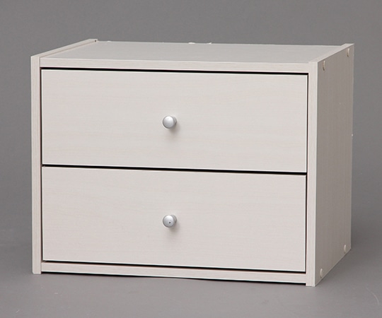 アイリスオーヤマ スタックボックス 引出付き オフホワイト 400×287×305mm STB-400H 1個（ご注文単位1個）【直送品】