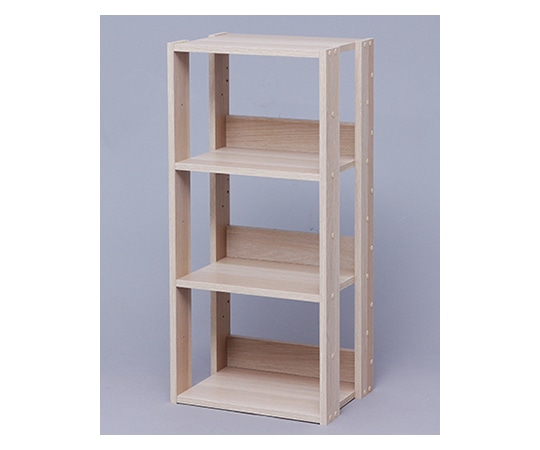 アイリスオーヤマ オープンウッドラック ナチュラル 400×292.5×879mm OWR-400 1個（ご注文単位1個）【直送品】