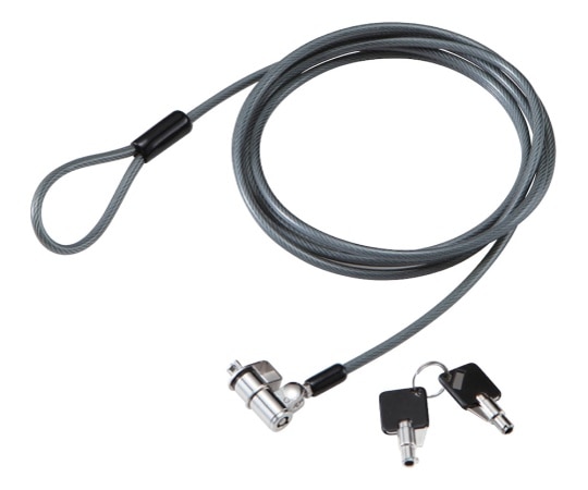 エレコム セキュリティワイヤーロック ESL-7TZ 1個(ご注文単位1個)【直送品】