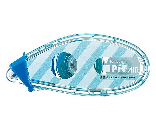 トンボ鉛筆 テープのり ピットエアーミニ ボーダーブルー PN-EASG01 1個(ご注文単位1個)【直送品】