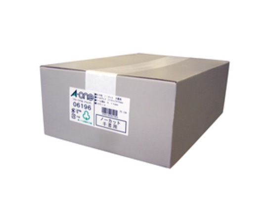 エーワン(A-ONE) フリーラベル ワイド 手書き用 A4判 ノーカット 1箱(500シート入) 6196 1箱(ご注文単位1箱)【直送品】