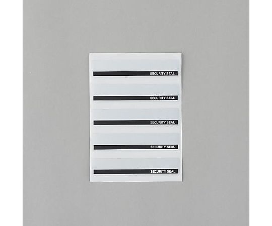 アズワン 20x100mm [長形6号用]セキュリティシール(5面/10枚) EA983TS-37 1パック(ご注文単位1パック)【直送品】