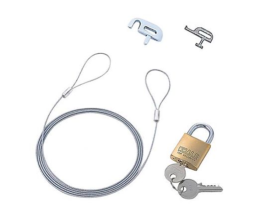 アズワン φ1.6mmx2.0m パソコン・マウスセキリュティーキット EA983TS-54 1個(ご注文単位1個)【直送品】