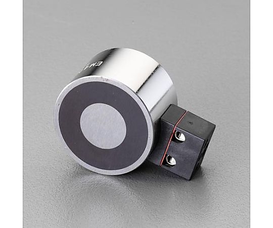 アズワン DC24V/φ 80mm/2000N 電磁マグネットホルダー EA984CM-6 1個(ご注文単位1個)【直送品】