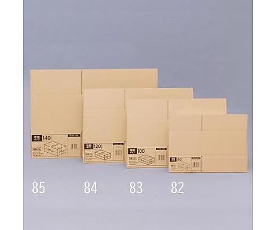 アズワン 434x304x191mm/宅配100サイズ ダンボール(10枚) EA995BS-83 1箱(ご注文単位1箱)【直送品】