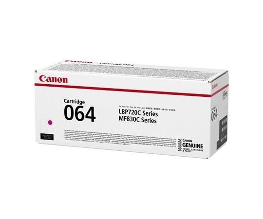 キヤノン 純正トナーカートリッジ 064(マゼンタ)4933C001 CRG-064MAG 1個(ご注文単位1個)【直送品】