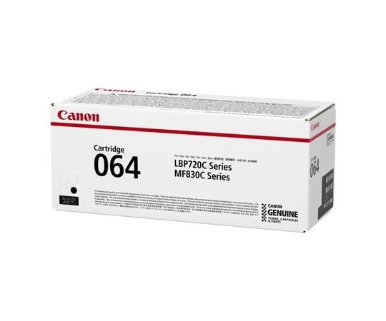 キヤノン 純正トナーカートリッジ 064(ブラック)4937C001 CRG-064BLK 1個(ご注文単位1個)【直送品】