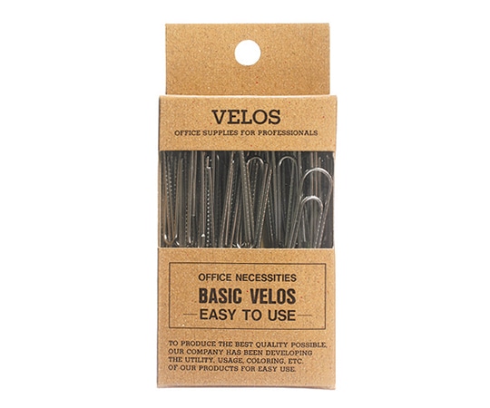 ベロス 大ゼムクリップ 40g 1個(85本入) GF-101 1個(ご注文単位1個)【直送品】