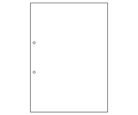 ヒサゴ A4 白紙 2穴 大入 1セット(1200枚入) FSC2001Z 1セット(ご注文単位1セット)【直送品】