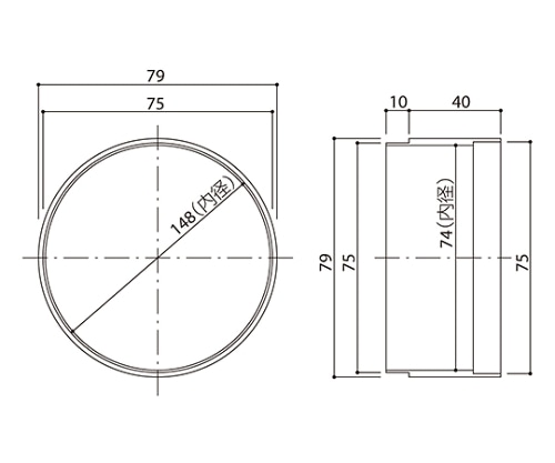 神栄ホームクリエイト パイプ延長スリーブ 黒 SK-PES75 1個(ご注文単位1個)【直送品】