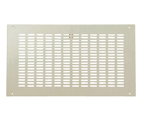 神栄ホームクリエイト 軒天換気グリル (防火ダンパー付) ホワイトクリーム SK-ND-150x300 1個(ご注文単位1個)【直送品】