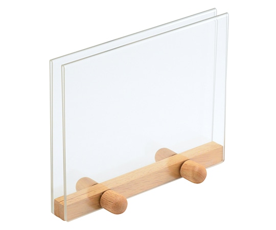 丸山ステンレス メニュースタンドホルダー兼用(W) 10001309 1個（ご注文単位1個）【直送品】