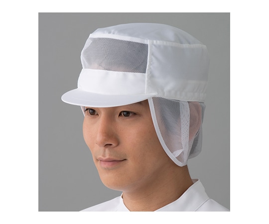 東洋リントフリー クリーンキャップ 白 L JA476C-01 L 1枚 (ご注文単位1枚)【直送品】