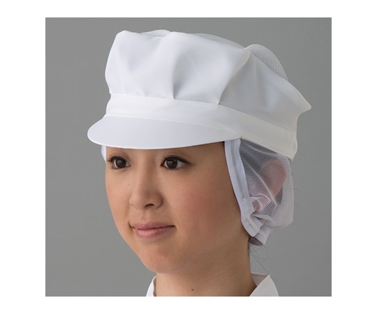 東洋リントフリー クリーンキャップ(女性用) 白 フリーサイズ JA480B-01 FREE 1枚 (ご注文単位1枚)【直送品】