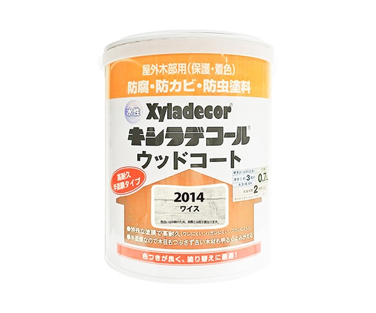 カンペハピオ(KANSAI) 水性キシラデコール ウッドコート ワイス 0.7L 97670410000 1個(ご注文単位1個)【直送品】