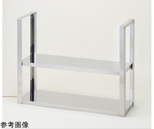 東製作所 吊下棚二段 750×300×700mm TF2S-750-300 1個（ご注文単位1個）【直送品】