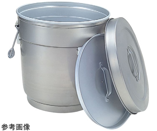 森中製作所 段付二重ステンレス食缶(外:ステン 内:アルミ)16L 16L 1個（ご注文単位1個）【直送品】