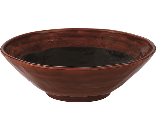 福井クラフト 丸鉢 アメ釉内黒乾漆 φ143mm 50021885 1個（ご注文単位1個）【直送品】