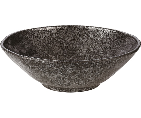 福井クラフト 丸鉢 銀まだら内ヒスイ φ143mm 50021887 1個（ご注文単位1個）【直送品】