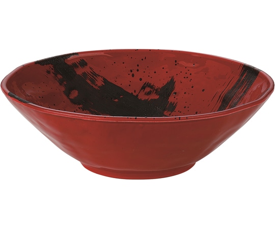 福井クラフト 丸鉢 黒刷毛目塗 φ143mm 50021888 1個（ご注文単位1個）【直送品】