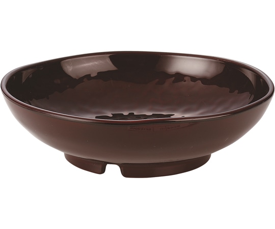 福井クラフト 浅型丸鉢 溜塗 φ161mm 50022125 1個（ご注文単位1個）【直送品】