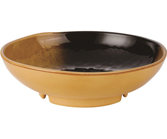 福井クラフト 浅型丸鉢 黄瀬戸塗 φ161mm 50022130 1個（ご注文単位1個）【直送品】