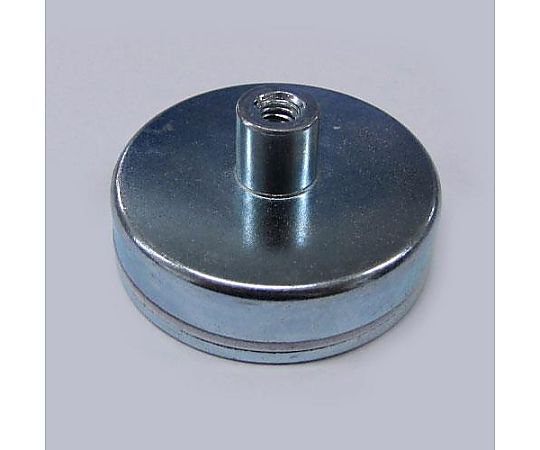 エスコ φ50x 10mm/M 6x1.0/220N 強力マグネット EA781EH-20 1個(ご注文単位1個)【直送品】