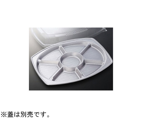 中央化学 オードブル容器 DXオードブル E小判500 本体 100枚 93096 1ケース(ご注文単位1ケース)【直送品】