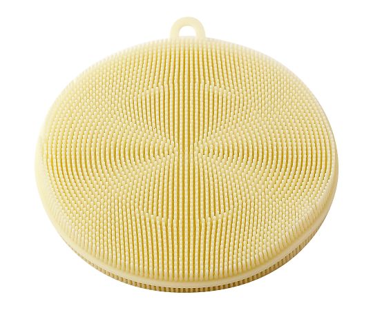 岡部洋食器製作所 シリコンたわし アイボリー TW-02 1個（ご注文単位1個）【直送品】