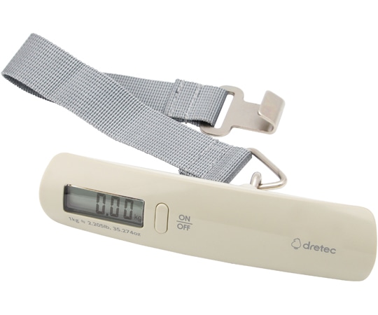 ドリテック ラゲッジスケール ベージュ LS-107BE 1個（ご注文単位1個）【直送品】