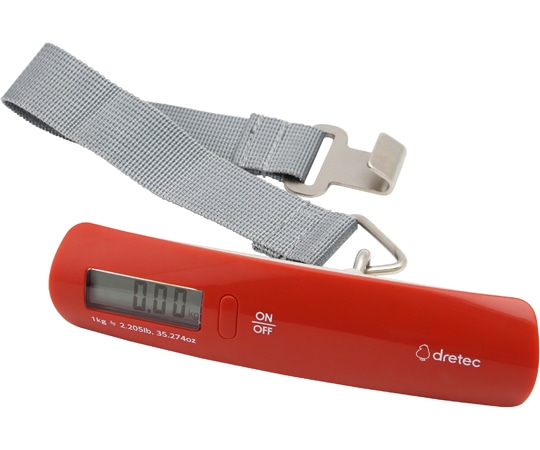 ドリテック ラゲッジスケール オレンジ LS-107OR 1個（ご注文単位1個）【直送品】