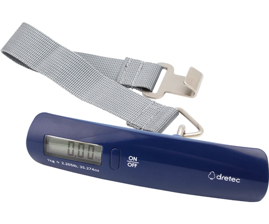 ドリテック ラゲッジスケール ネイビー LS-107NV 1個（ご注文単位1個）【直送品】